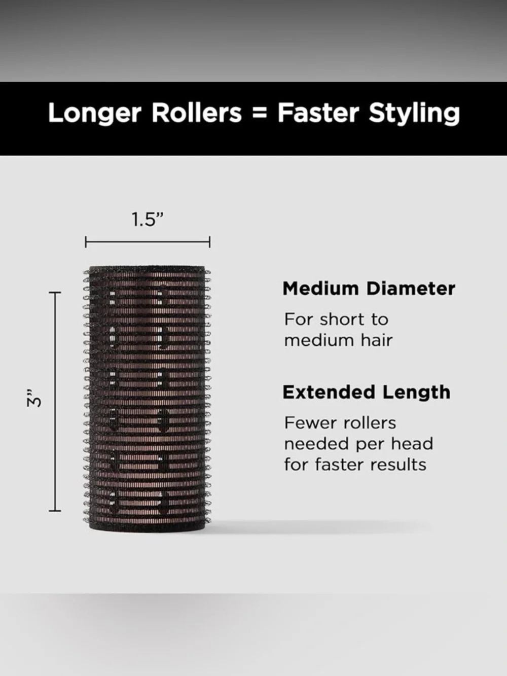 Fromm Thermalux Aluminum Self Grip Professional Hair Rollers